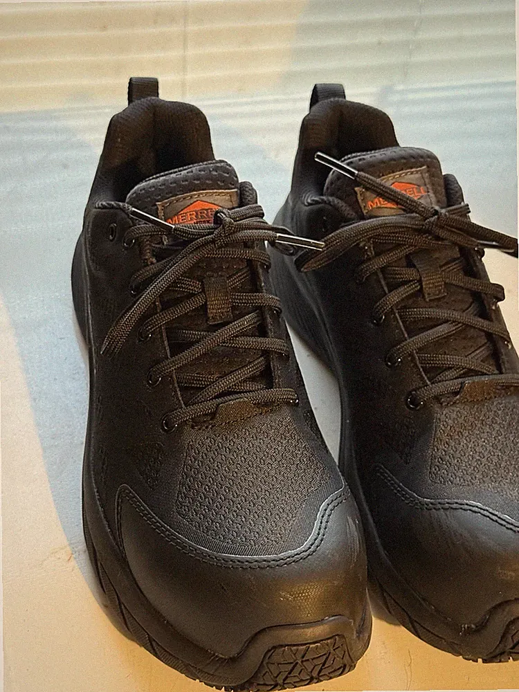 Merrell Moab Flight Carbon Fiber Industrial Shoe Black Women's Sz 10.5